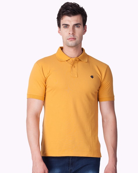 Solid: Mustard Yellow T-shirts 