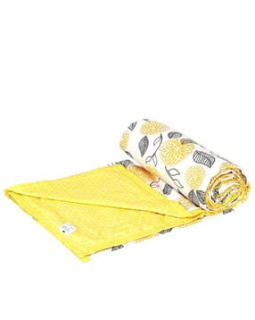 trance home linen 200 GSM Floral Print Double Blanket-picture-47