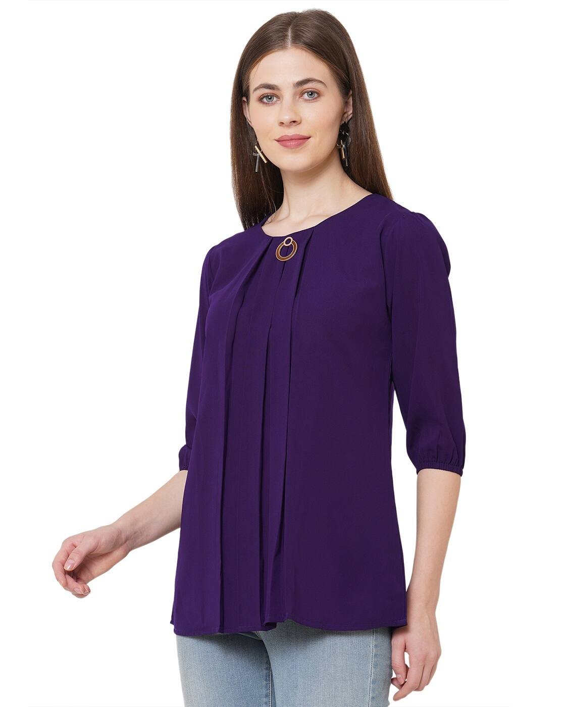 barbell object bo ls top purple barbell object Wool Ls Top Dusty