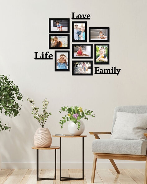 The Family Photo Wall Gallery Frames Set (Set of 8)