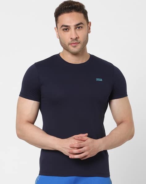 Jack & Jones Solid Crew-Neck T-shirt
