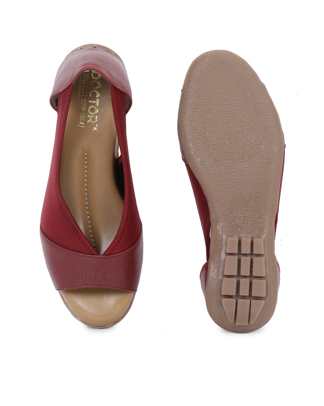 Buy S A INTERNATIONAL Women Flat Sandals (Maroon and Pink) Size 6 Pack of 2  Online at Best Prices in India - JioMart.