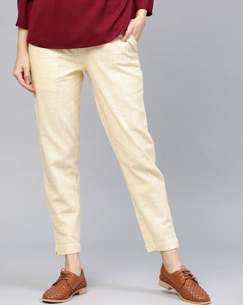 The Yellow Kota Pant  TJORI