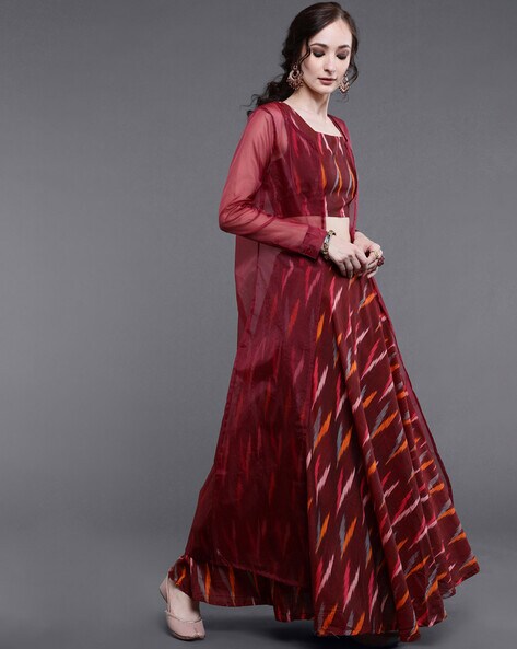 Off White & Peach-Coloured Embellished Sequinned Semi-Stitched Myntra  Lehenga | Lehenga, Ethnic wear designer, Flare blouse