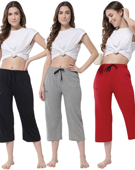 🔥Ready Stock Ladies 7108🔥 3 Quarter Pants 女生七分裤 | Lazada