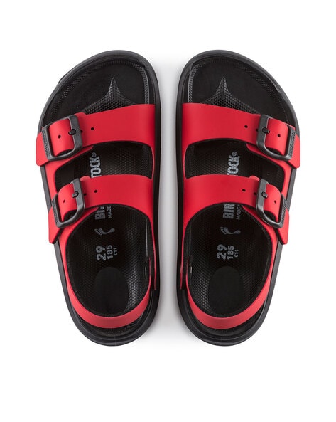 All best sale red birkenstocks