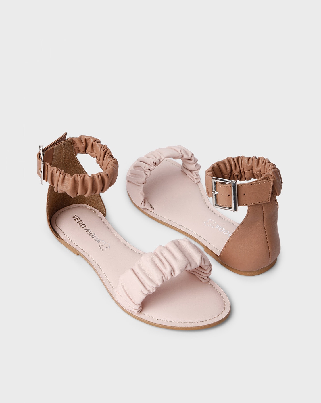 Flat sandal Bianco Sarah Summer - Le Follie Shop