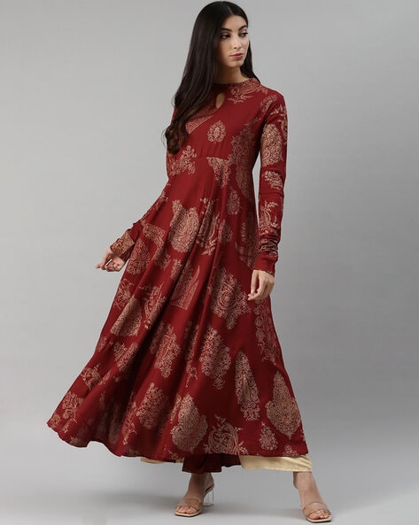 High Neck Kurta Dresses