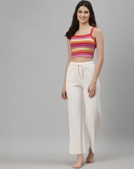 Solid Calf Length Palazzo Pants, Waist Size: Free Size at Rs 225 in New  Delhi