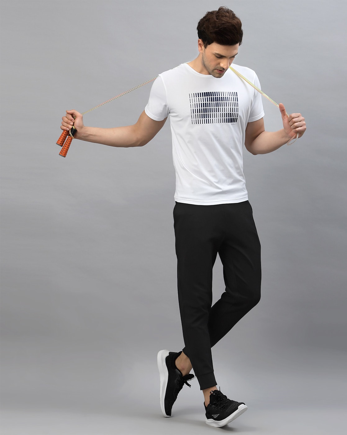 Buy Red Tape Black Solid Nylon Spandax Men's Activewear Jogger Online at  Best Prices in India - JioMart.