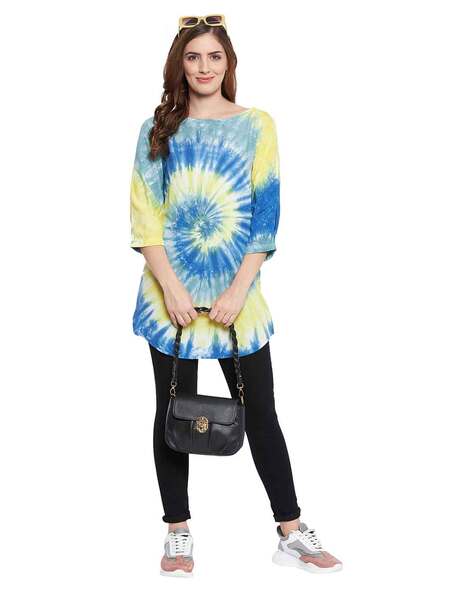 Tie Dye Tunic Top