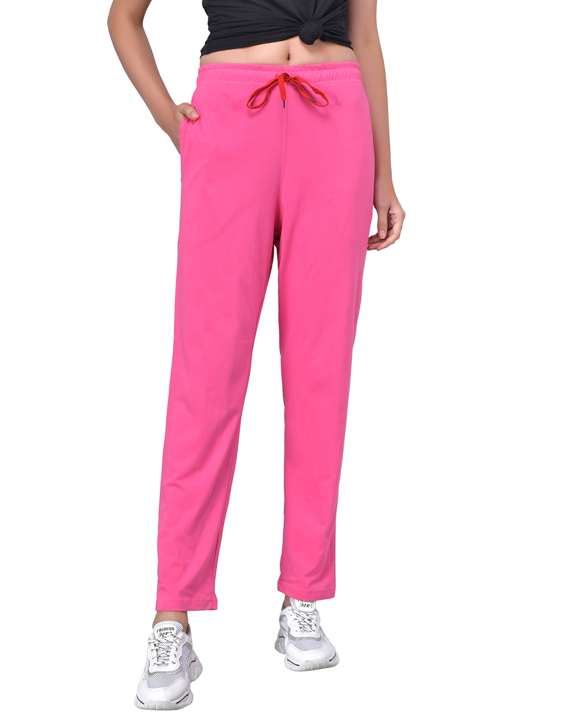 Buy Purple Track Pants for Women by Teamspirit Online | Ajio.com