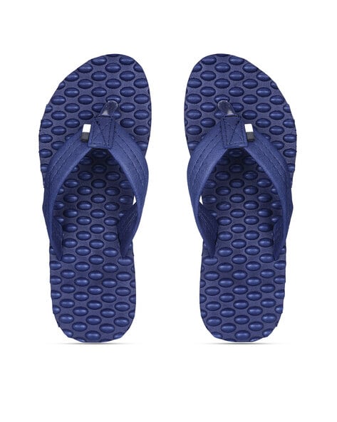 Round Toe Thong Strap Flip Flops