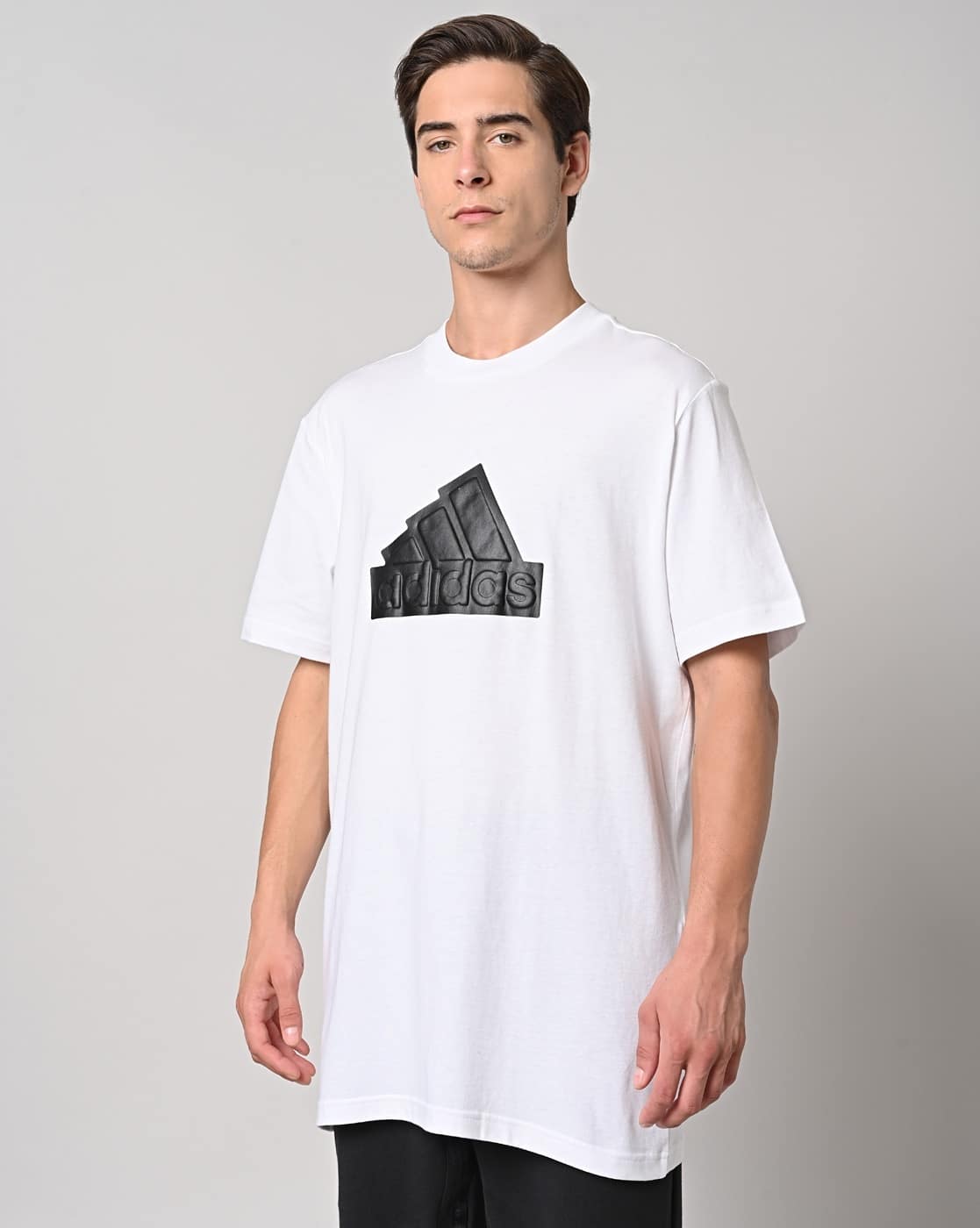 Buy ADIDAS Regular Fit Brand Embossed Cr Online | Ajio.com