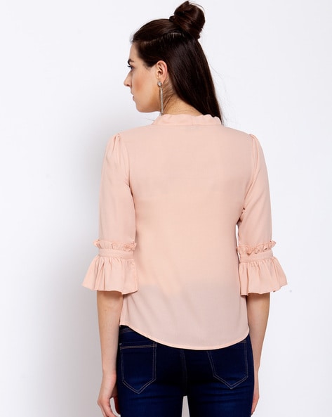 Buy Nude Tops for Women by STYLE QUOTIENT Online