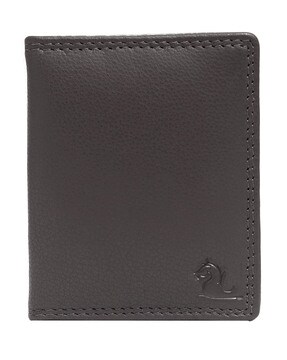 Kara Brown Leather Card Holder for Men