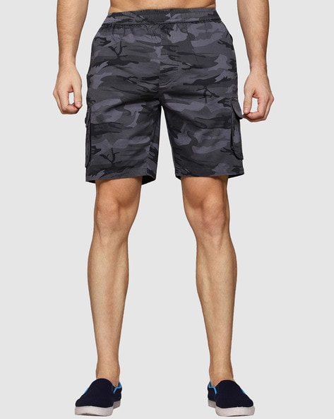 Buy Blue Shorts & 3/4ths for Men by ADBUCKS Online