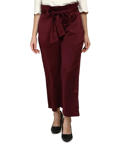 Tie-up Waist-band Trouser