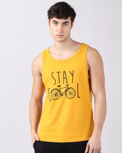 Mustard yellow outlet vest mens