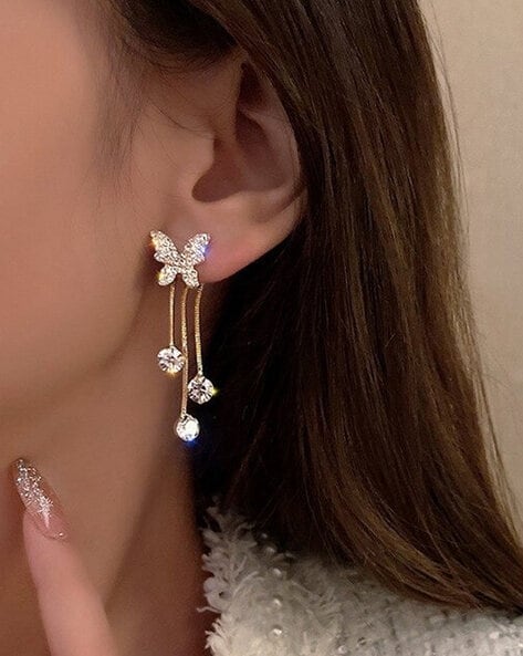 Top 129+ gold star shaped earrings