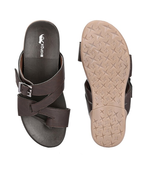 Gray Big Star HH174843 men's sports sandals with velcro grey - KeeShoes