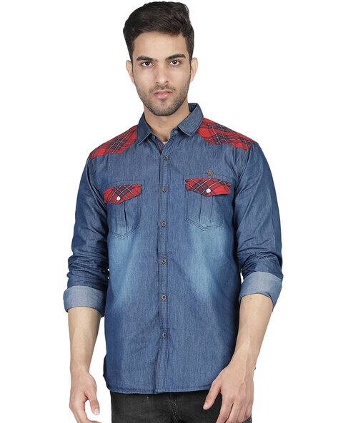 Buy Maroon Shirts for Men by Kuons Avenue Online