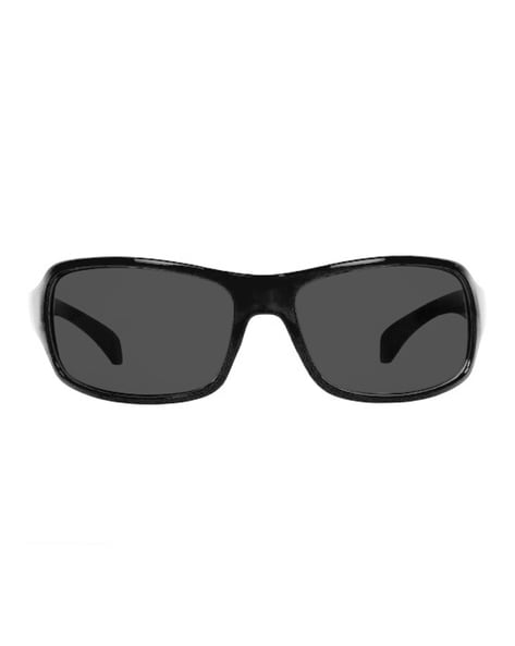 Vast Wrap-around Sports Sunglasses For Men (Clear, FS)