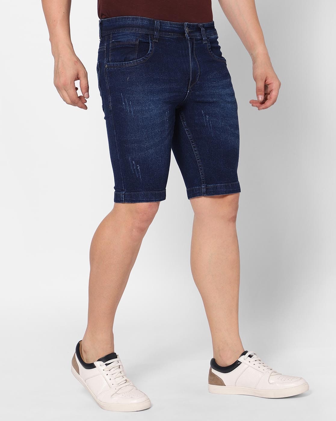 Amazon.com: WoJogom Summer Loose Wide Leg Men Short Jeans Hip-Hop Male Pants  Black Denim Shorts Big Size : Clothing, Shoes & Jewelry