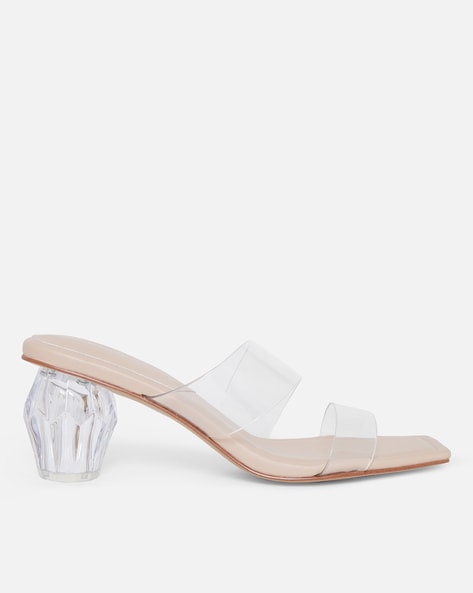 Transparent sales heels aldo