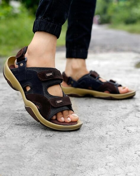 Buy Brown Casual Sandals for Men by AJIO Online | Ajio.com