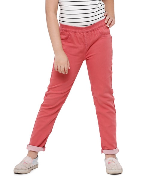 Pink Jeggings - Buy Pink Jeggings online in India