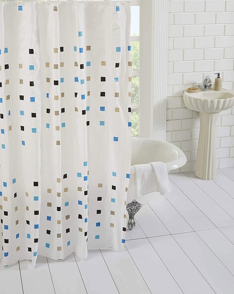 Buy White Bath Curtains for Home & Kitchen by Homewards Online