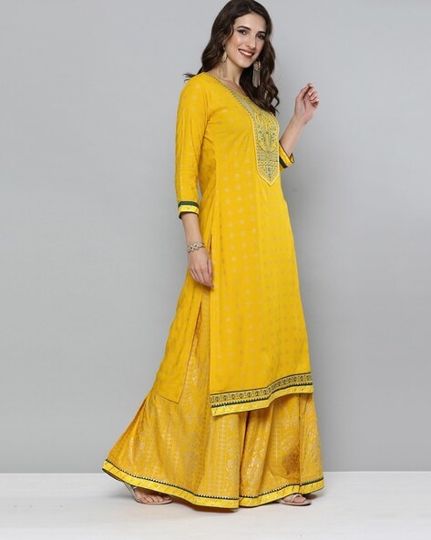 Buy online Self Design Semi-stitched Palazzo Suits from Suits & Dress  material for Women by Readiprint Fashions for ₹2160 at 60% off | 2024  Limeroad.com