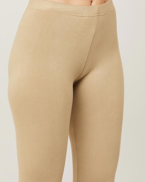 Buy Beige Leggings for Women by MELANGE BY LIFESTYLE Online Ajio