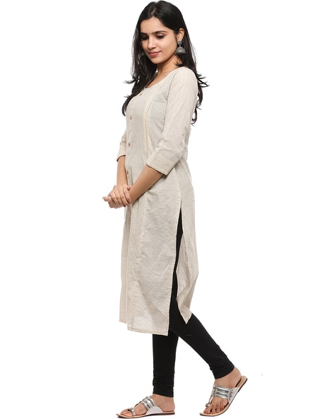 Buy Jaipur Kurti Red & White Cotton Kurta Pant Set for Women Online @ Tata  CLiQ