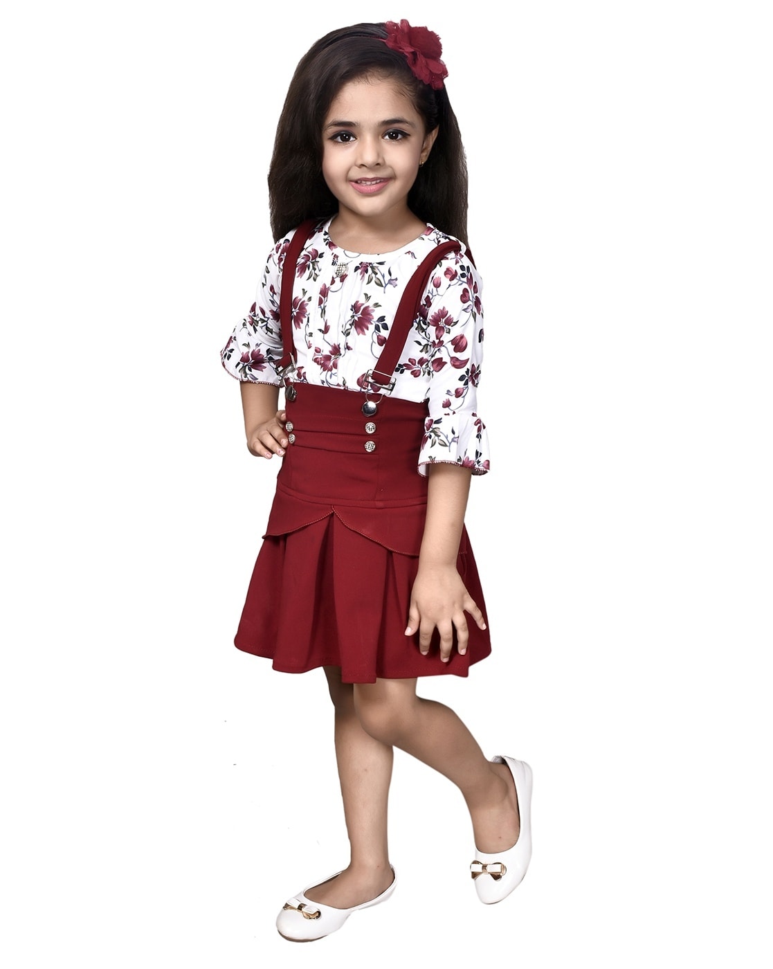 Maroon hotsell toddler skirt