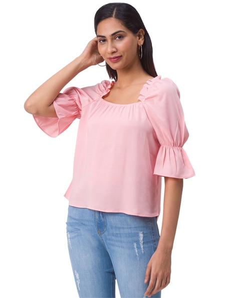 Buy Pink Tops for Women by GLOBUS Online