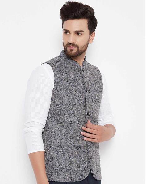 Buy Grey Blazers Waistcoats for Men by Even Online Ajio