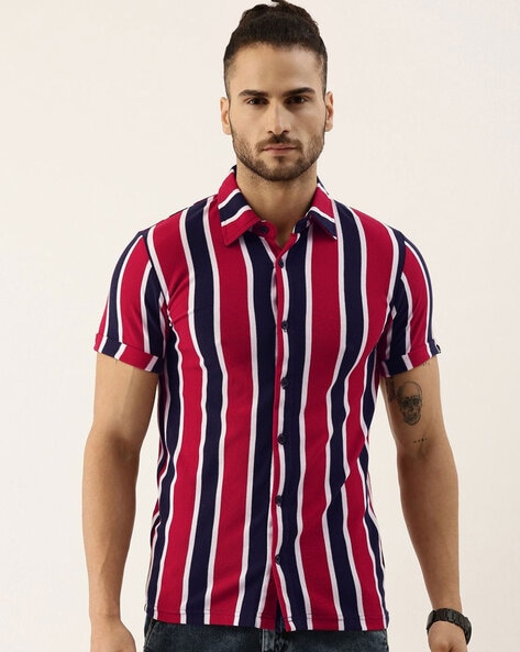 Buy Red Shirts for Men by Campus Sutra Online