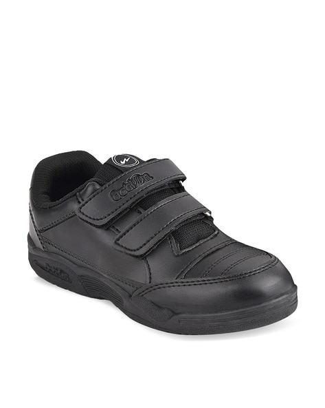 Rag & Bone Men's Kent Black Leather Velcro Sneakers (41) - Walmart.com