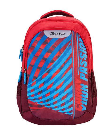 Buy Orange Backpacks for Boys by GENIUS Online | Ajio.com