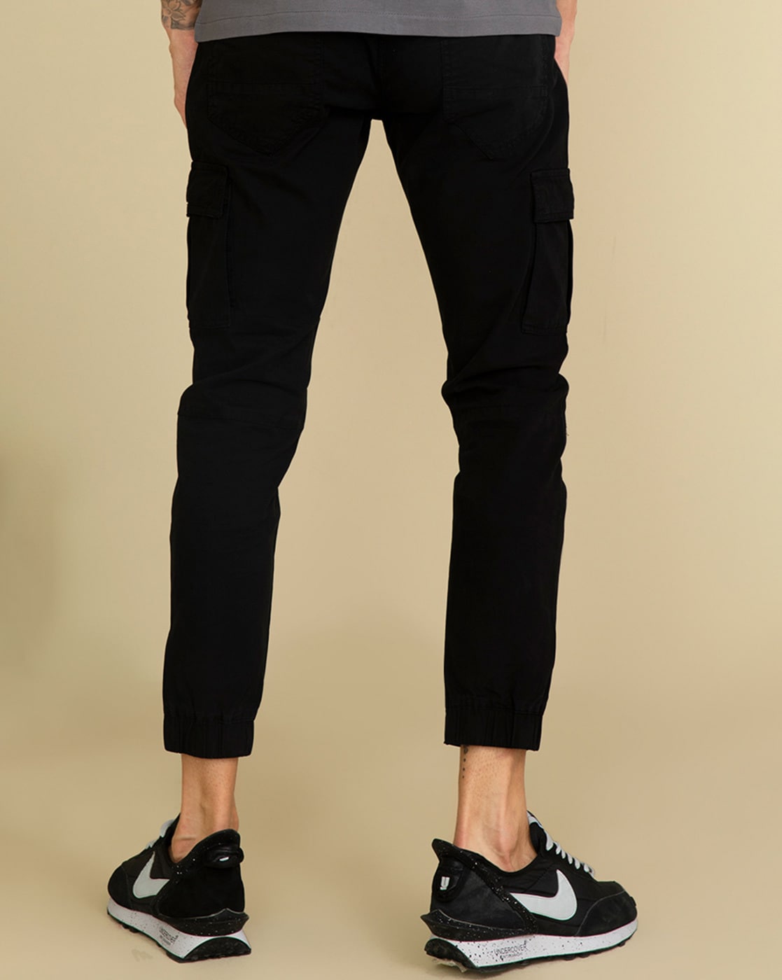 y2k Black cargo pants for girls women Korean style high waist loose sports  street jazz dance trousers | Lazada PH