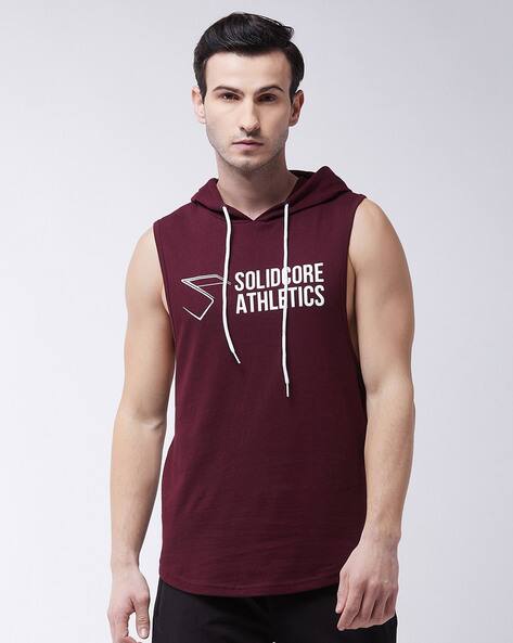 Slim Fit Hooded T-shirt