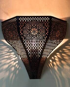 Vintage Moroccan Wall Lamp-image-7