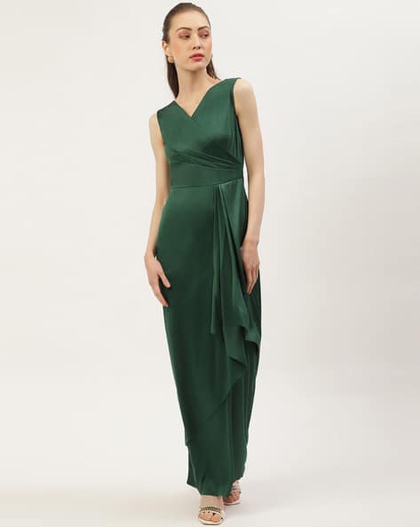 Buy Green Dresses for Women by Trendy Divva Online