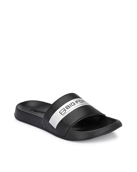 Versace flip 2024 flops black