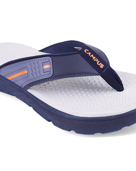 Buy Navy Flip Flop Slippers for Men by CAMPUS Online Ajio