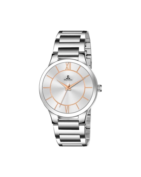 Steel wrist shop watch