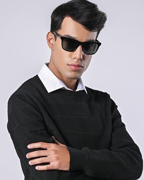 john jacobs Unisex Polarized and UV Protected Wayfarer Sunglasses -JJ S14668-picture-16