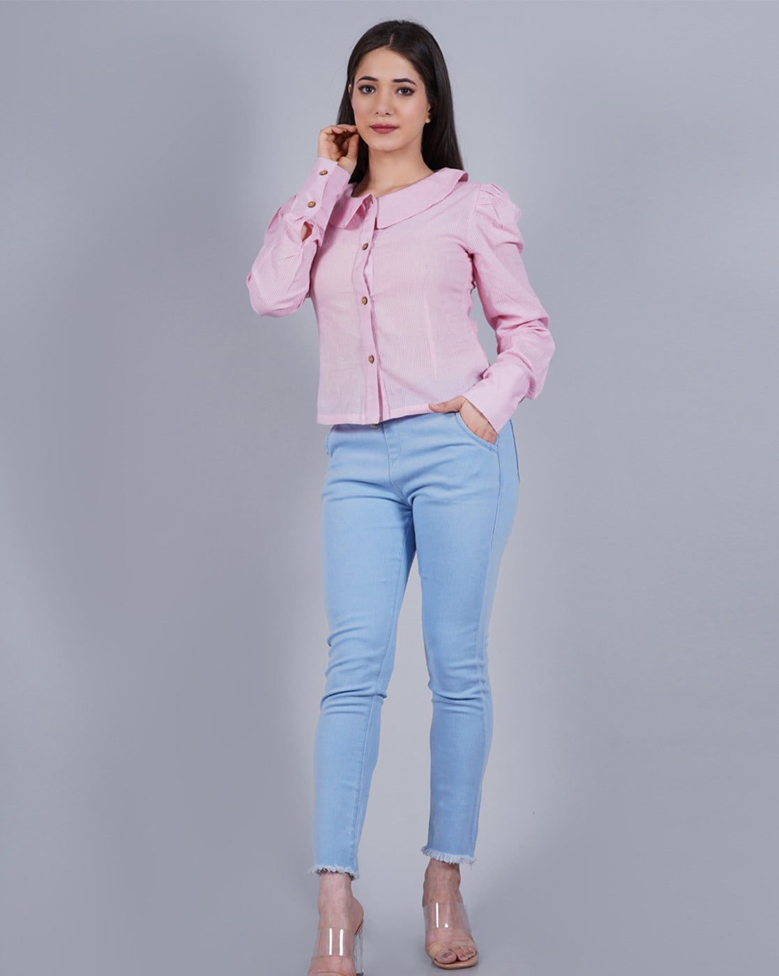 Buy Pink Tops for Women by Shurtz N Skurtz Online